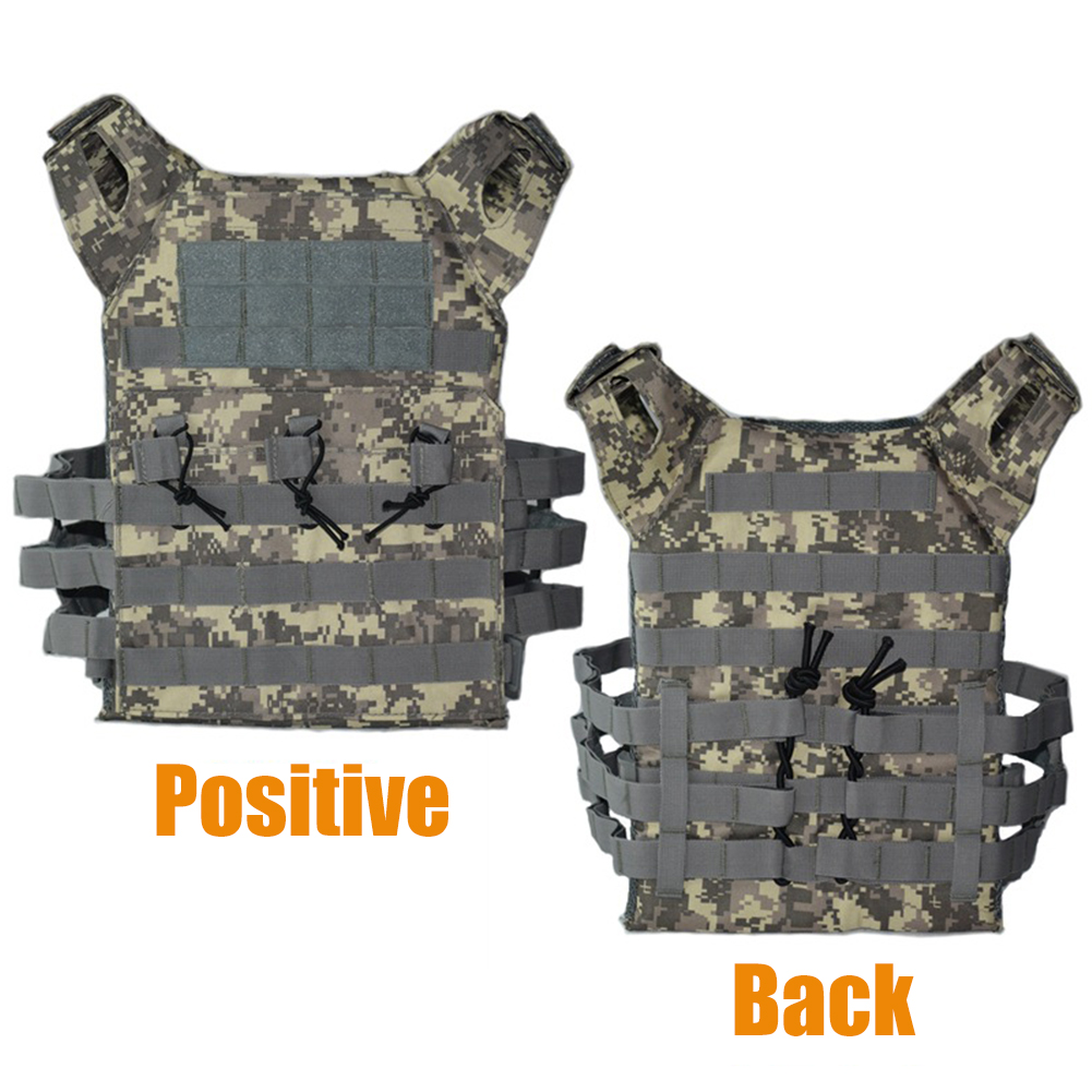 Hunting Outdoor Game - Gilet Tattico Militare Leggero Impermeabile JPC