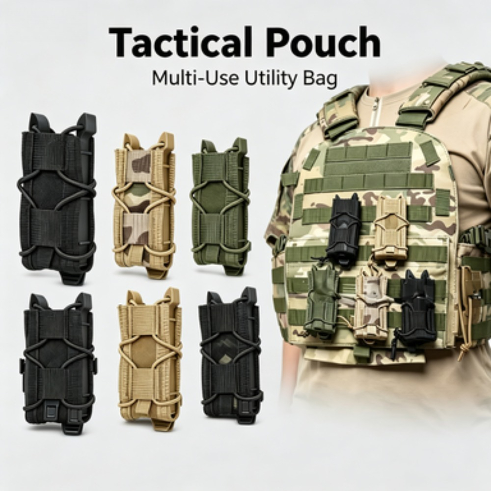 Outdoor Hunting Gear Storage - Portacaricatore Tattico 9MM, Borsa per Caricatore