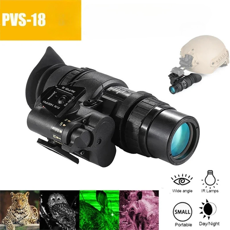 Trail Camera Infrared - Casco monoculare per visione notturna montata