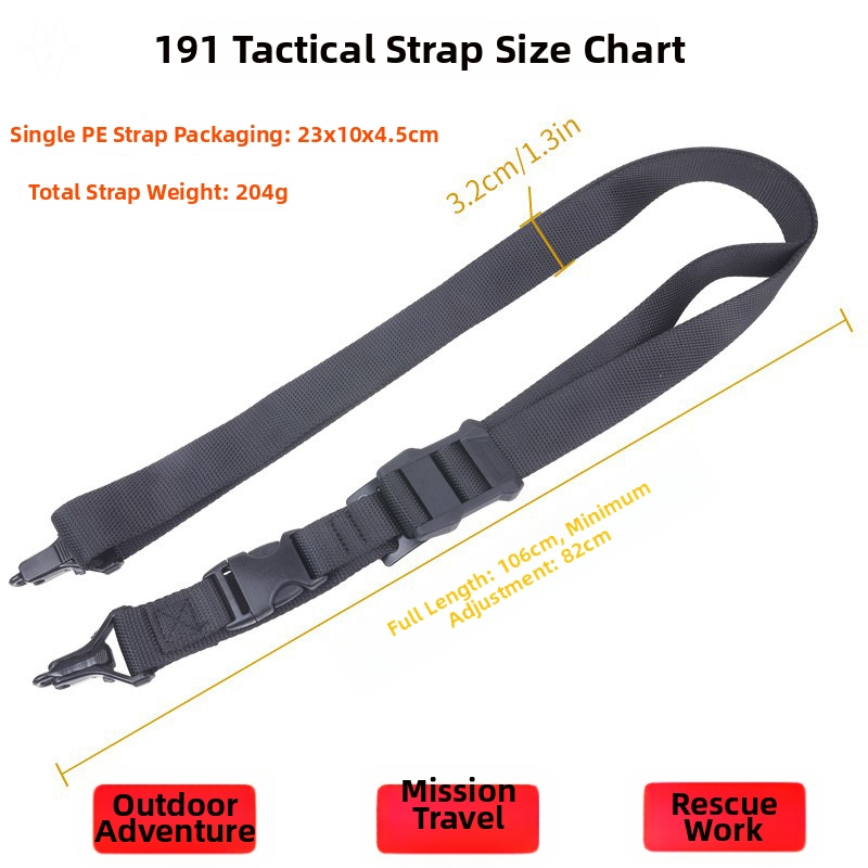 Cinghia tattica regolabile in  - Hunting Outdoor Game recensione e prezzo